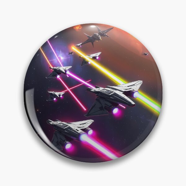 Item preview, Art Starfighter Battles in Deep Space Planets Star designed and sold by ART ATTACK ZONE.
