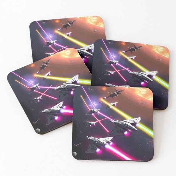 Item preview, Art Starfighter Battles in Deep Space Planets Star designed and sold by ART ATTACK ZONE.