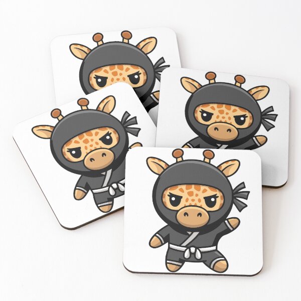 Item preview, Cute Ninja Giraffe designed and sold by PMCreative.