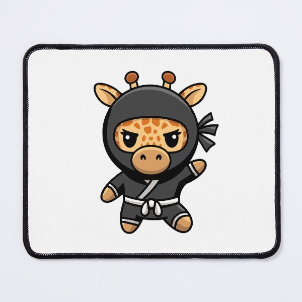 Item preview, Cute Ninja Giraffe designed and sold by PMCreative.