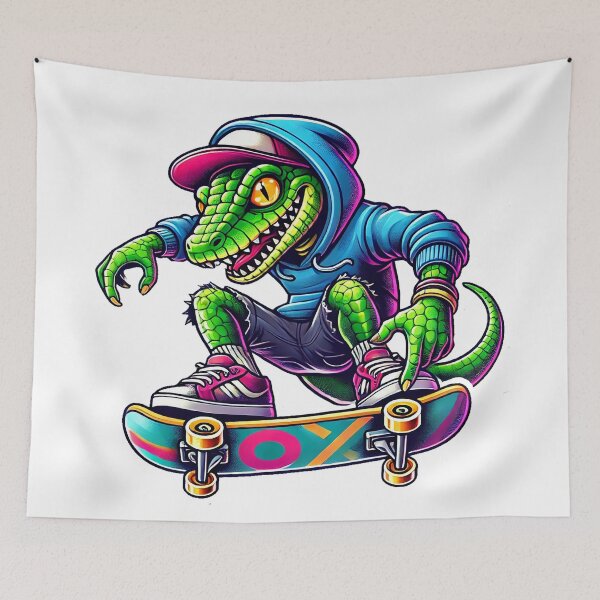 Item preview, Reptilian Conspiracy Artwork | Alien Lizard People Design designed and sold by supersanko.