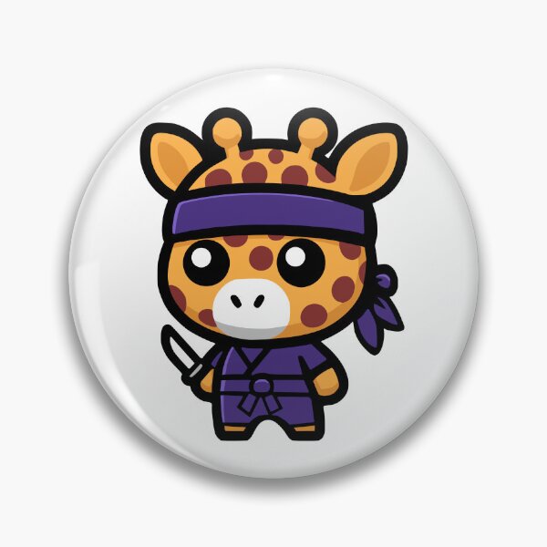 Item preview, Kawaii Ninja Giraffe designed and sold by PMCreative.