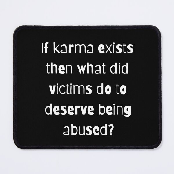 Item preview, If karma exists freethinking atheist quote designed and sold by Atheist-Heaven.