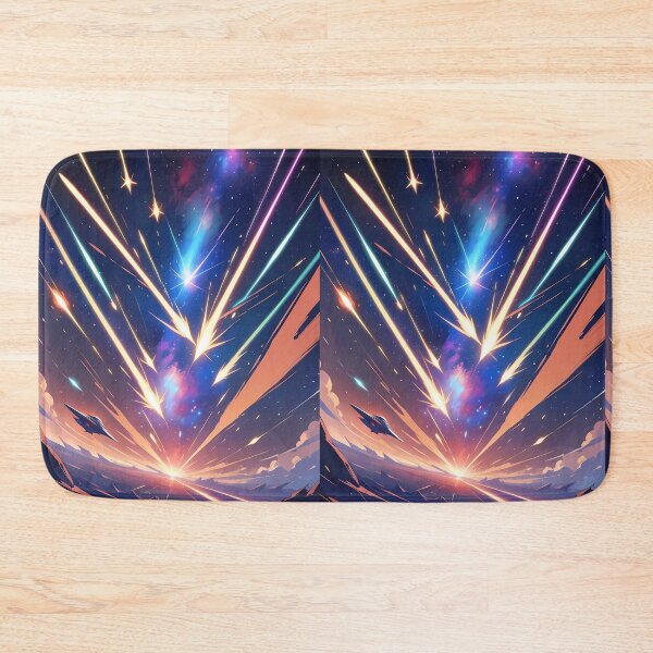 Item preview, Comic Starfighter Battles Anime Deep Space Planets Star designed and sold by ART ATTACK ZONE.