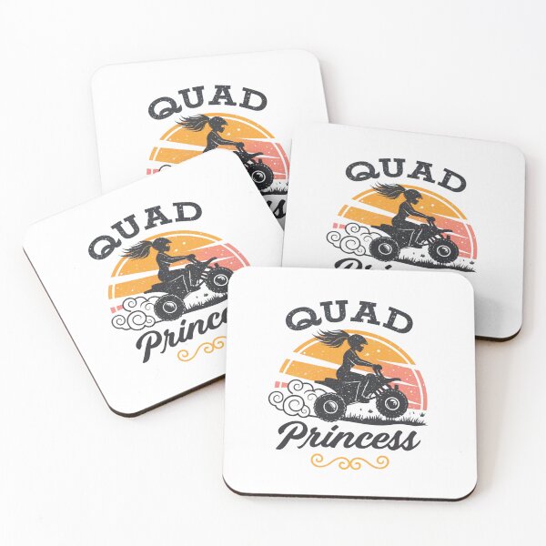 Item preview, Quad Princess: Off-Road Brap Girl ATV Adventure designed and sold by Colorful-Garden.
