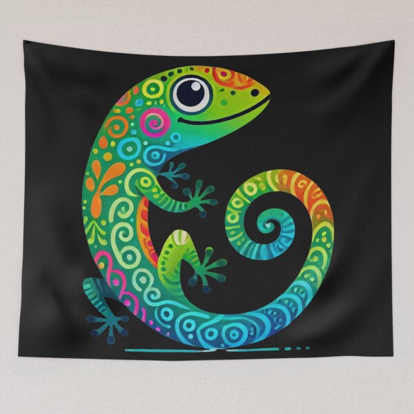 Item preview, Anole colorido y caprichoso designed and sold by LizzyLooDoo Designs.