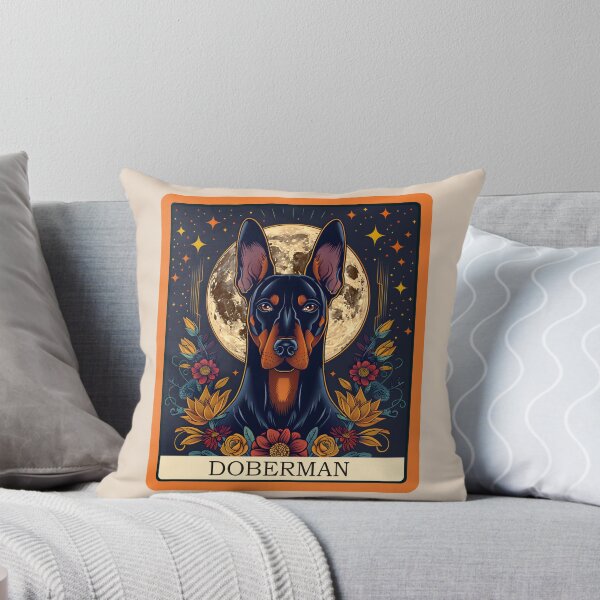 Item preview, Boho Doberman Tarot Card Celestial Doberman designed and sold by JuliaPop.