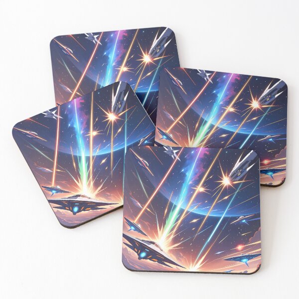 Item preview, Power Starfighter Battles in Deep Space Planets Star designed and sold by ART ATTACK ZONE.