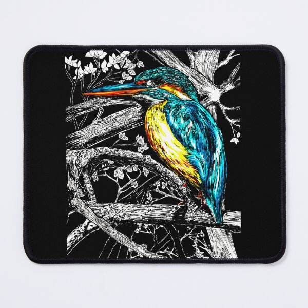 Item preview, Exotic Bird 3, Hand Drawn Original Art depicting a beautifully Colored Bird designed and sold by Kris Curran.
