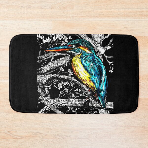 Item preview, Exotic Bird 3, Hand Drawn Original Art depicting a beautifully Colored Bird designed and sold by Kris Curran.