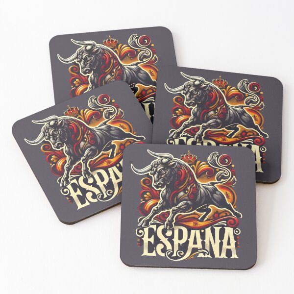 Item preview, Bulls in Spain Europe designed and sold by ReachForArt.