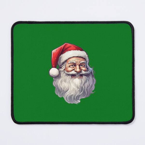 Item preview, Cute Retro Santa Claus in Red Christmas Hat designed and sold by KawaiiArtStyle.