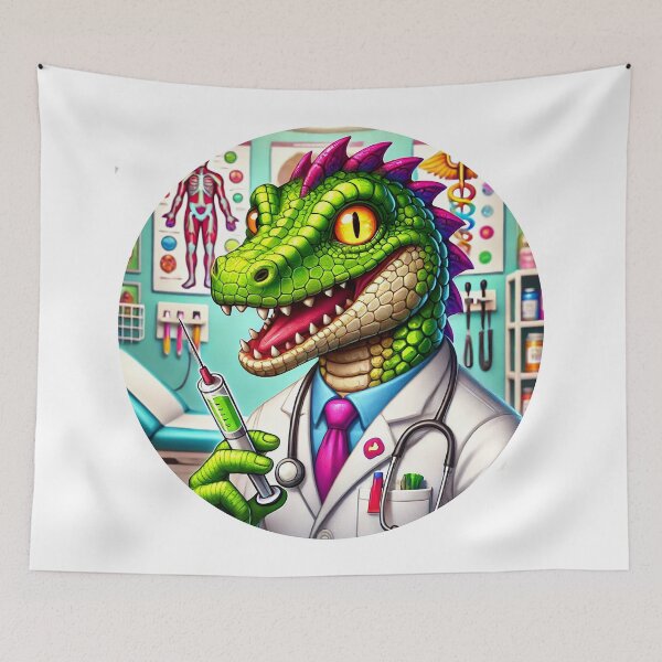 Item preview, Reptilian Conspiracy Artwork | Alien Lizard People Design designed and sold by supersanko.