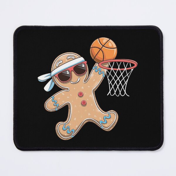 Item preview, Basketball Gingerbread Dunker Cartoon Design designed and sold by love3617.