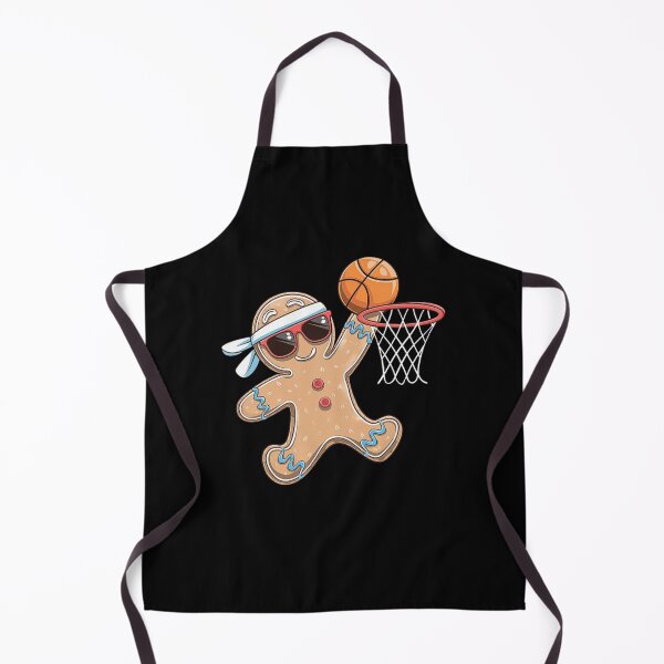 Item preview, Basketball Gingerbread Dunker Cartoon Design designed and sold by love3617.