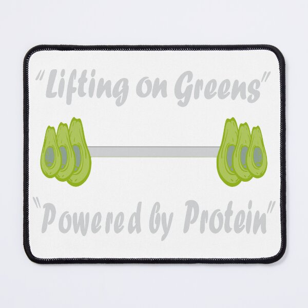 Item preview, Lifting on Greens / Powered by Protein. designed and sold by Pansies1.