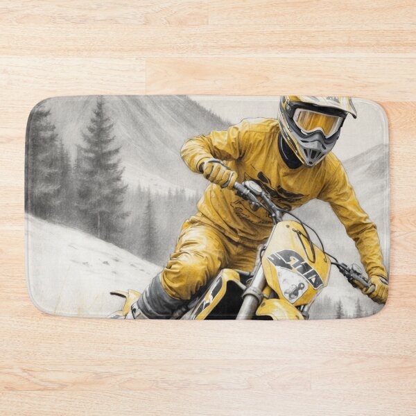 Item preview, Motocross Racing Illustration designed and sold by Skye Ryan-Evans.