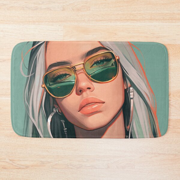 Item preview, Billie's hair inspired avatar designed and sold by Nowshin Tasnim.