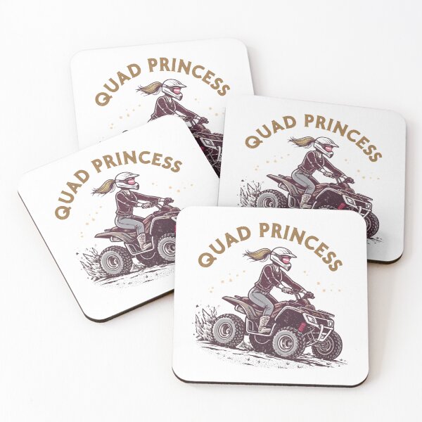 Item preview, Quad Princess: Off-Road Brap Girl ATV Adventure designed and sold by Colorful-Garden.