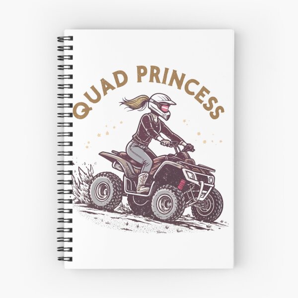 Item preview, Quad Princess: Off-Road Brap Girl ATV Adventure designed and sold by Colorful-Garden.