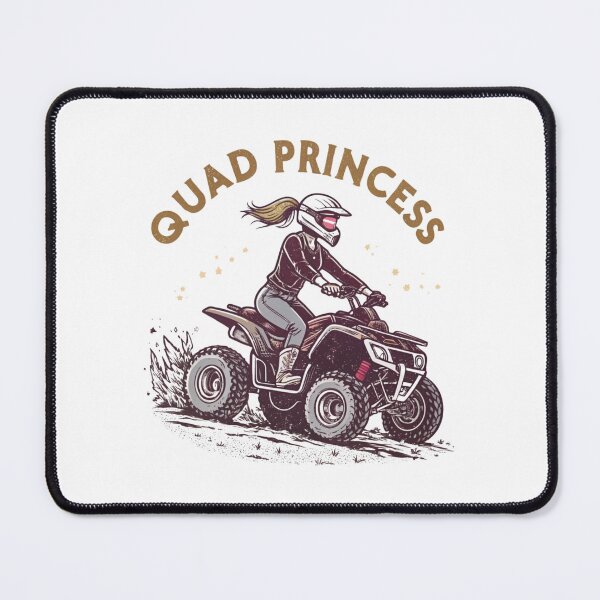 Item preview, Quad Princess: Off-Road Brap Girl ATV Adventure designed and sold by Colorful-Garden.