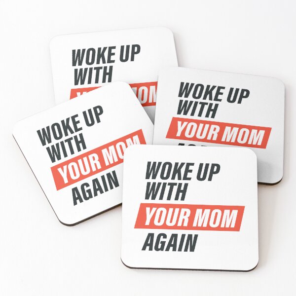 Item preview, Woke up with Your Mom again designed and sold by Bleak Shirt.