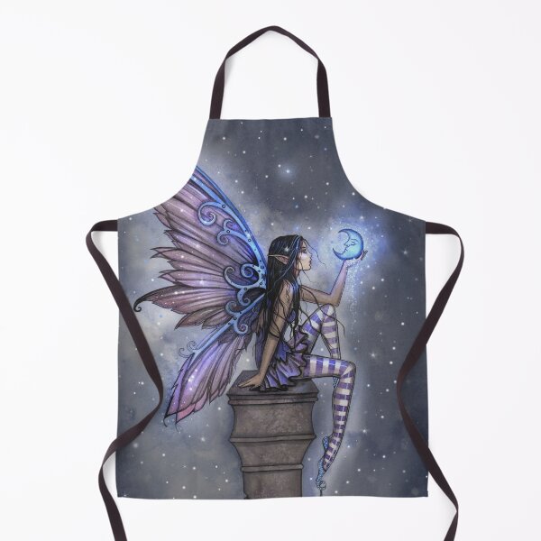 Item preview, Little Blue Moon Fairy Fantasy Art by Molly Harrison designed and sold by Molly  Harrison.