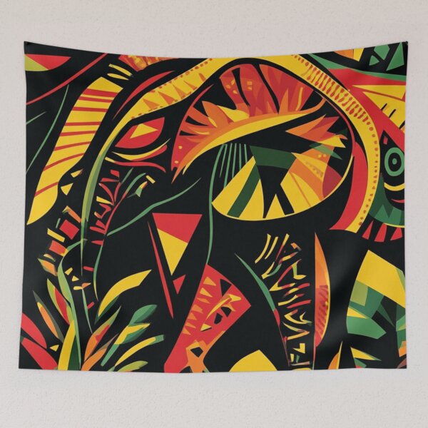 Item preview, Traditional African Print Pattern designed and sold by GODS4US.
