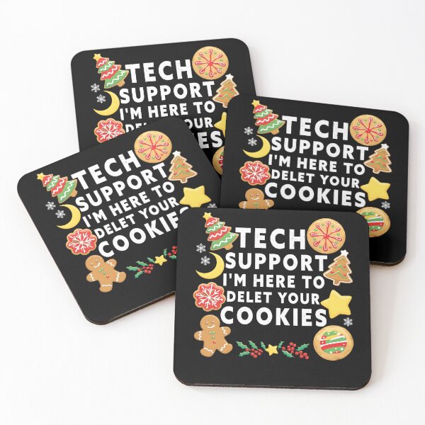 Item preview, Meme Tech Support I'm Here To Delete Your Cookies Christmas designed and sold by Zikozaki.