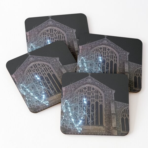 Item preview, Church window with Xmas lights designed and sold by Oubaitory.
