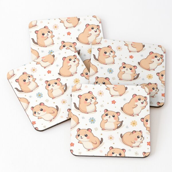 Item preview, hamster pattern in kawaii designed and sold by Nolan6.