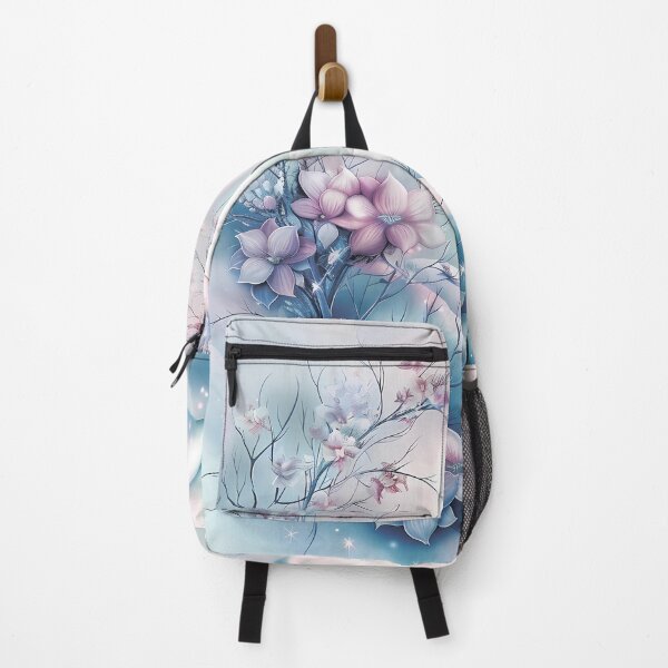 Item preview, Winter landscape.Floral pattern.Winter flowers on snow.Pastel colors. designed and sold by MagelliShop.
