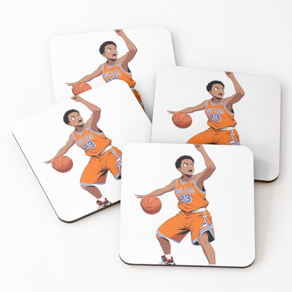 Item preview, Anime Basketball Player in Action | Sports Jersey Design designed and sold by PRIME4YOU.