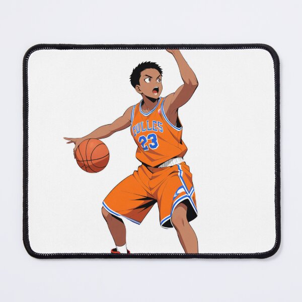 Item preview, Anime Basketball Player in Action | Sports Jersey Design designed and sold by PRIME4YOU.