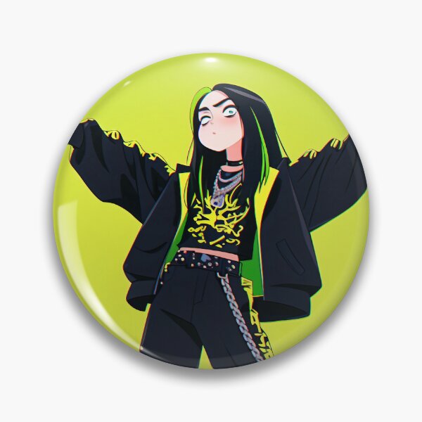 Item preview, Billie's hair inspired avatar designed and sold by Nowshin Tasnim.