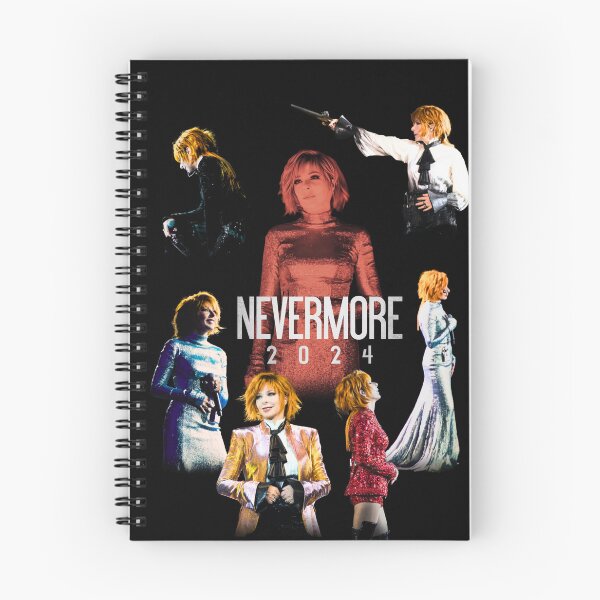Item preview, Mylène Farmer Nevermore 2024 Poster Nevermore concert designed and sold by SyncopeMars.