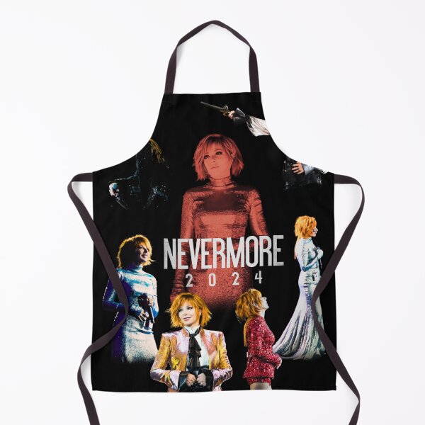 Item preview, Mylène Farmer Nevermore 2024 Poster Nevermore concert designed and sold by SyncopeMars.