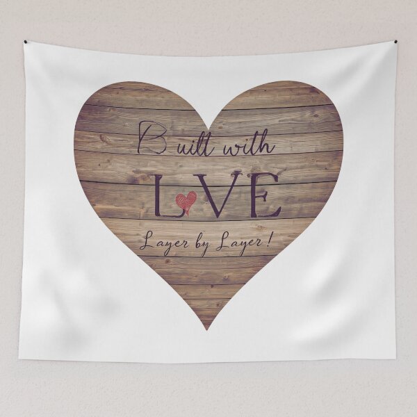 Item preview, Built with love layer by layer designed and sold by FitEnvy.