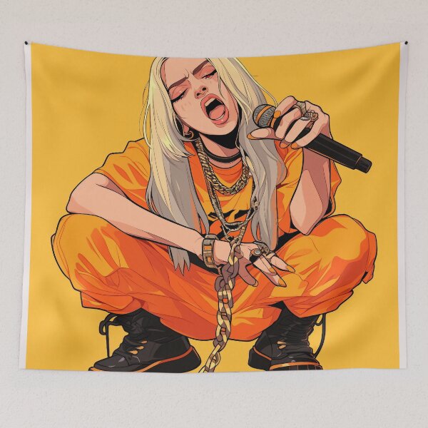 Artikelvorschau, Von Billies Haaren inspirierter Avatar entworfen und verkauft von Nowshin Tasnim.