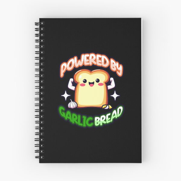 Item preview, Powered by Garlic Bread Cute Garlic bread designed and sold by SleekVisuals.