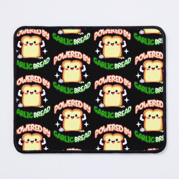 Item preview, Powered by Garlic Bread Cute Garlic bread designed and sold by SleekVisuals.