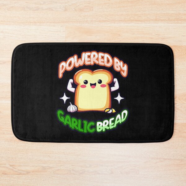Item preview, Powered by Garlic Bread Cute Garlic bread designed and sold by SleekVisuals.