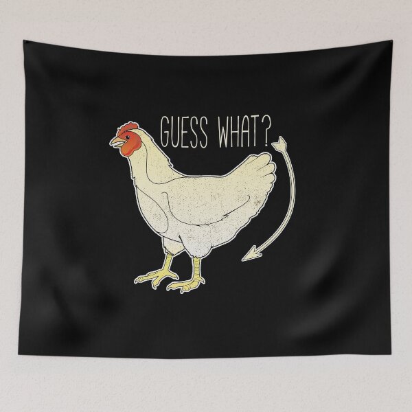 Item preview, Guess What? Funny Chicken Gift Shirt designed and sold by TomGiantDesigns.