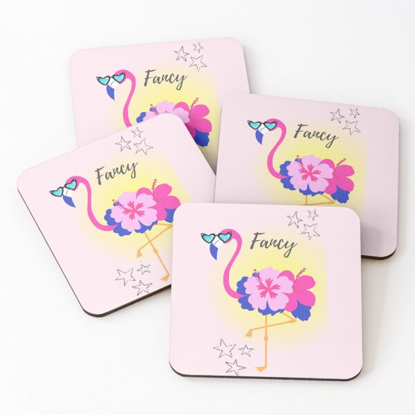 Item preview, Fancy Flowery Flamingo designed and sold by Zestfull Artwork.