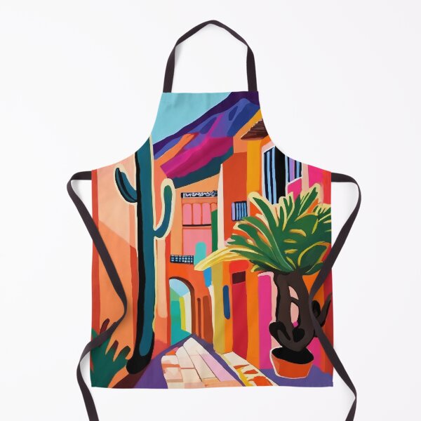 Item preview, Colorful Houses, Cactus & Mountains, Humahuaca designed and sold by PalmitoDecor.