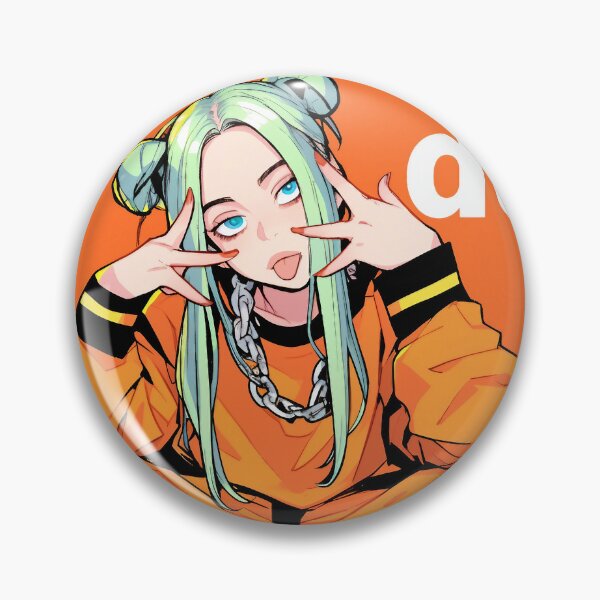 Item preview, Billie's hair inspired avatar designed and sold by Nowshin Tasnim.