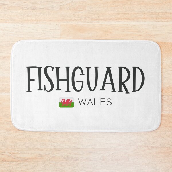 Item preview, Fishguard - Wales  designed and sold by StudioRedKoala.