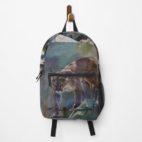 Item preview, Stalking Cougar Wildlife Art designed and sold by Skye Ryan-Evans.