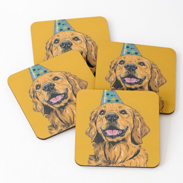 Item preview, Golden Retriever Birthday Design designed and sold by TringTringCards.