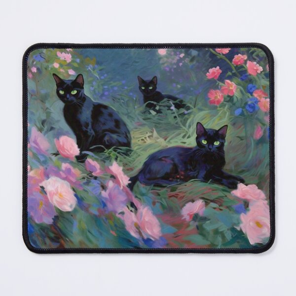 Item preview, 3 Lil Monet-Inspired Black Kittens designed and sold by vwcallais.
